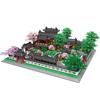 Frandy Nanoblock Landmark Large Building Oriental Garden SM9933, Mixed Colors, Korean Popular Toys