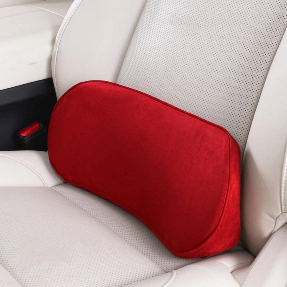 Memory Foam LOwer Back Pillow Solid Color Driving Seat Waist Pad New Back Cushion Car