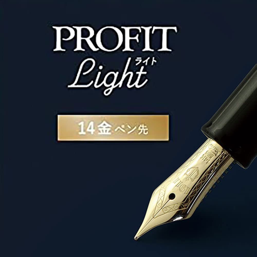 Sailor fountain pen Profit Light Gold Trim Shining Blue Extra Fine 11-1038-140