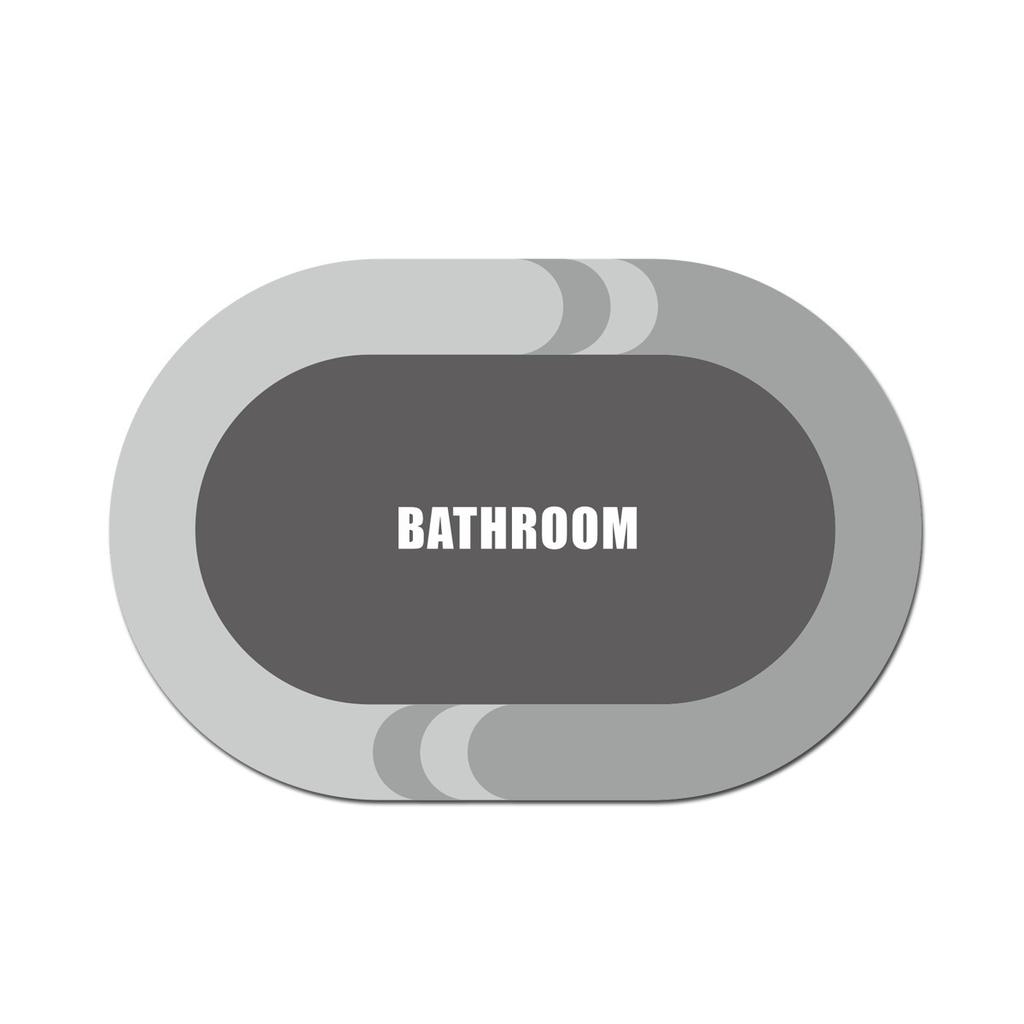 Нескользящий коврик для ванной комнаты с диатомовой грязью в скандинавском стиле, коврик для прихожей в гостиную, туалет, кухня, впитывающий быстросохнущий коврик