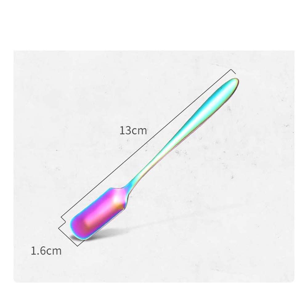 Steel Ice Cream Sugar Cake Dessert Kitchen Tool Stirring Spoon Coffee Spoon Coffeeware Teaspoon