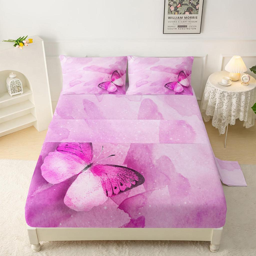 Спорт Баскетбол Футбол Бейсбол Узор Простынь Четырехпредметный Постельный Комплект Спальня Общежитие Постельные Принадлежности