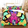 Постельное белье Zombie Land Saga Односпальный Полуторный Двуспальный Кингсайз Комплект постельного белья Взрослый Детский Спальня Комплекты пододеяльников Комплект простыней с 3D-принтом