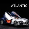 1:Масштаб 32 Автомобили Atlantic Bolide Игрушечные Модели из Сплава Колесо Оттягиваемый Миниатюрный Суперкар Изысканный Салон Автомобиля Собирать Сувениры