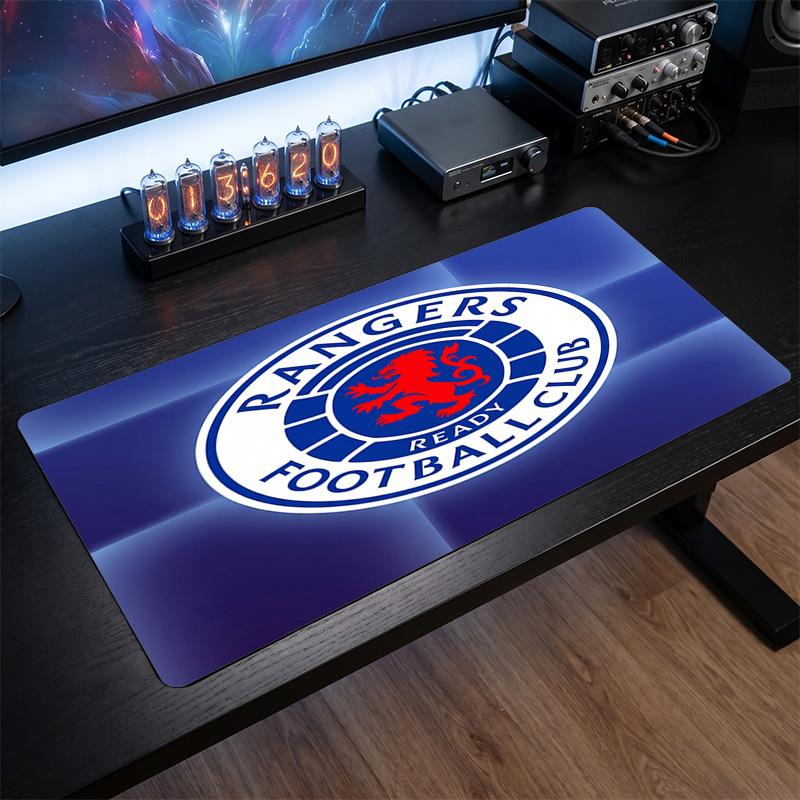 Коврик для мыши с тематическим узором Rangers FC, Игровой коврик для стола с дизайном логотипа футбольного клуба XXL, Нескользящий коврик для компьютерной мыши