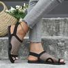Fashion Women Slippers 2025 Summer New Flat Bottom Sandals Flip Flops Hollow Sexy Flats Bottom Slippers Slides Women Zapatos De Mujer