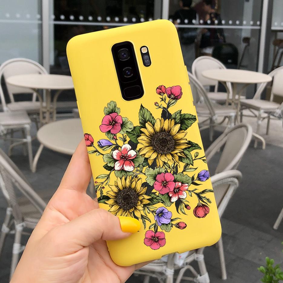 Чехол для Samsung Galaxy S9 Plus S9+ G965F Милый Конфетный Расписной Fundas Матовый Чехол для Samsung S9 S9+ S 9 Plus Чехол для Телефона Мягкие Сумки