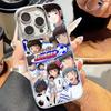 Чехол для телефона C-Captain Tsubasa для iPhone 17 16e 16 15 14 13 12 11 mini Pro Max X XR XSMAX 8 7 Air Plus Прозрачный Мягкий Чехол