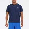 New Balance Мужская футболка для бега Морской синий MT41253-NNH