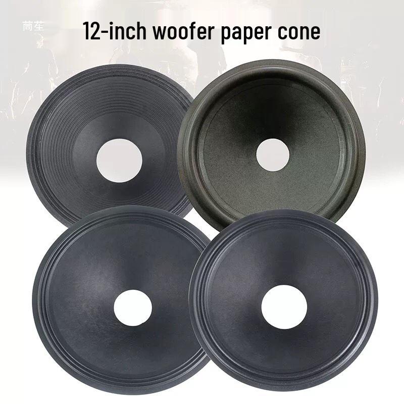 12-дюймовый НЧ-диффузор: Бумага, 75-100 Сердечник, Двойной Рулон Пенопластовый Край Аксессуар.