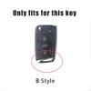For VOLKSWAGEN VW 3 Buttons Zinc Alloy Car Key Case Cover Fob For VW Volkswagen Golf 7 MK7 Tiguan MK2 For SEAT Ateca Leon FR 2 I