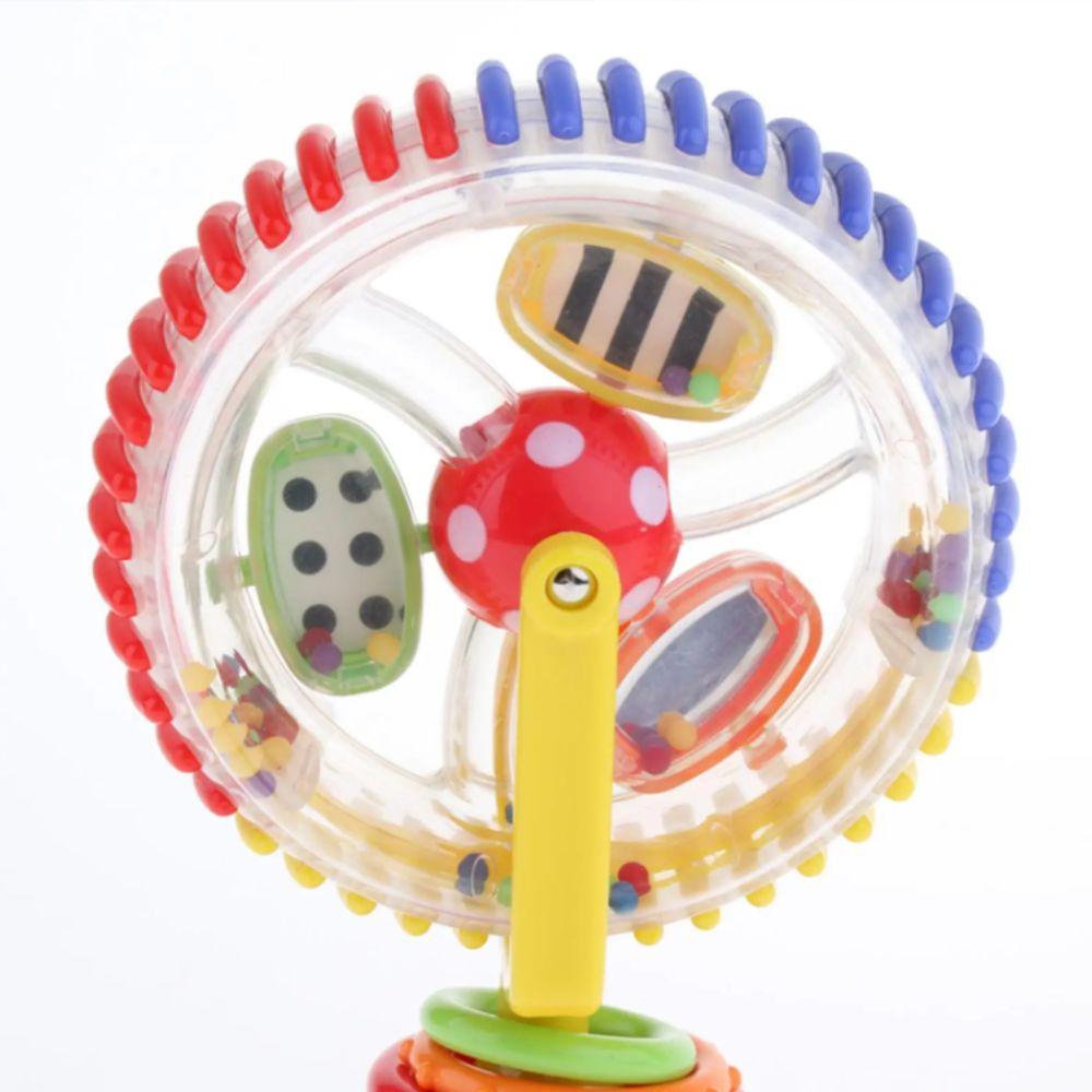 Color Bead Baby Toy Suction Cup Multi-Sensory Ball Multi-Sensory 360 Rotating Windmill Infant