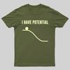 I Have Potential Energy Science Cotton Summer Casual Cool Loose T-Shirt