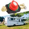 12-48V Heavy-Duty ON/OFF Top Post Marine Battery Disconnect Switch Zinc Alloy