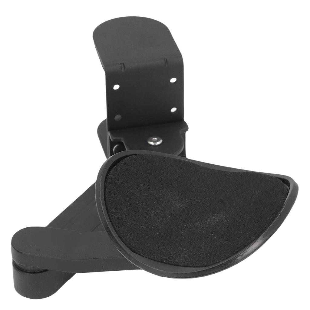 Clamp On Adjustable Arm Rest Support Extender for Desk Armrest Pad 360 Degree Rotating Elbow Rest