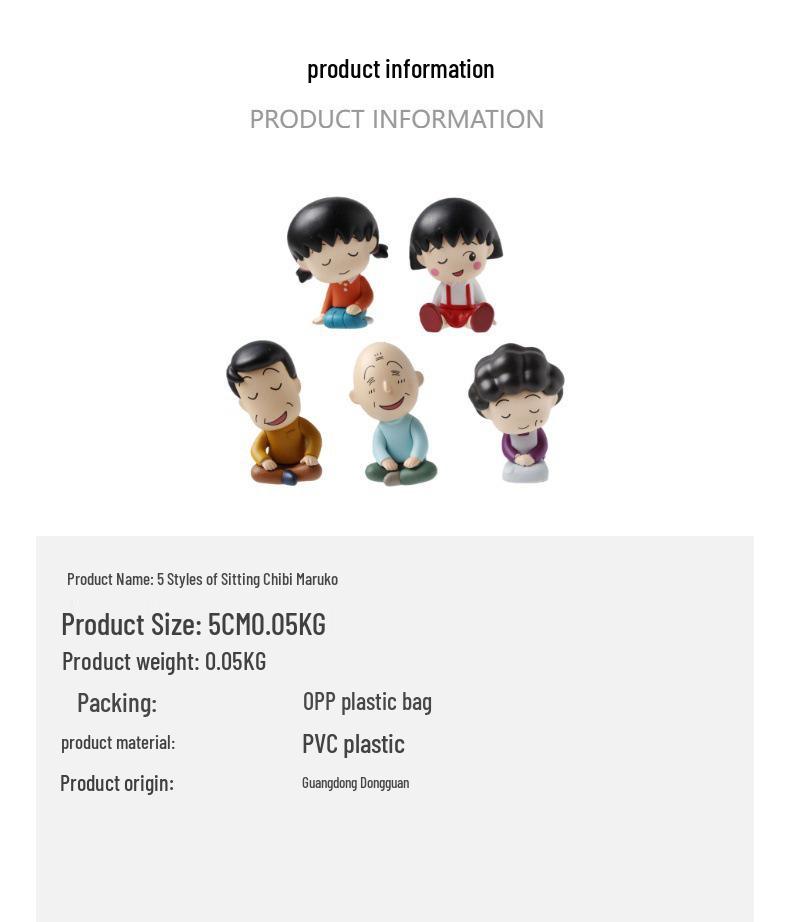 Maru-chan Korean Style DIY Miniature Garden Figure Set