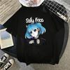 Мужская футболка с принтом Sally Face, обычная, с коротким рукавом, женская, харадзюку, летняя мода, повседневная одежда с коротким рукавом, топы, футболки
