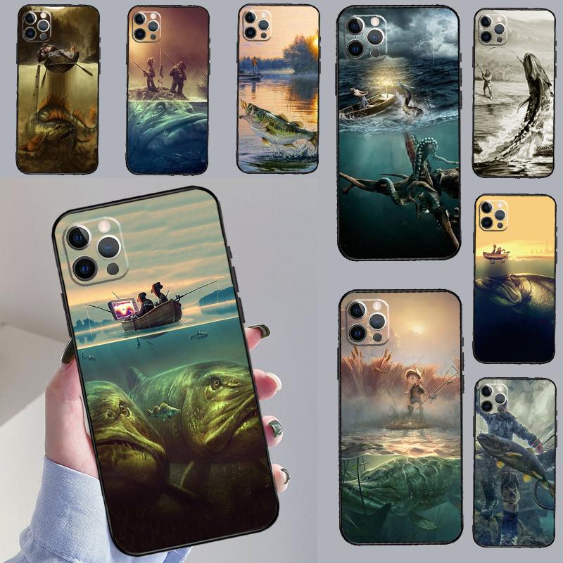 Fish Fishing For Huawei Nova 5T 9 10 SE 7i 8i 11i 12i Y73 Y90 Y70 Y72 Y61 Y91 Y60 P20 P40 P30 Lite Case