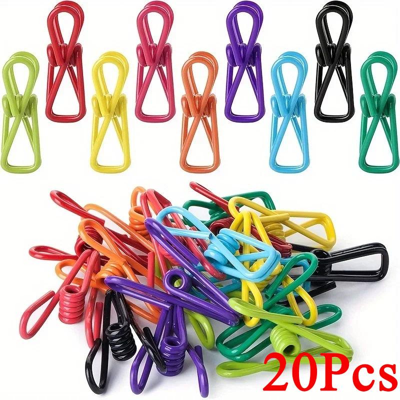 New Mini Bag Sealing Clip Kitchen Storage Food Snack Seal Sealing Bag Clips Portable Sealer Clamp Metal Tool Kitchen Accessories