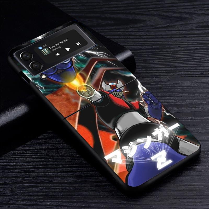 Чехол для телефона Samsung Z Flip 7 с изображением манги Мазингер З, Аниме З Флип 7, Для Samsung Z Flip 6 5 4 3 5G Galaxy ZFlip7 ZFlip4 ZFlip5 ZFlip6 ZFlip3, Чехол для телефона 4