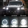 7-дюймовая светодиодная передняя фара King Kong для Jeep Wrangler JK