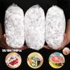 50/100/200Pcs Disposable Food Cover Food Grade Fruit Vegetable Storage Bag Elastic Plastic Bag Kitchen Fresh Keeping Bag
