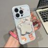 Чехол для телефона Apple 11promax, iPhone11pro, Xiaomi 11, Huawei с подставкой в виде щенка, полноразмерный мягкий чехол