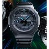 G-Shock GA2100-1A2 Часы с неоновым акцентом Синие