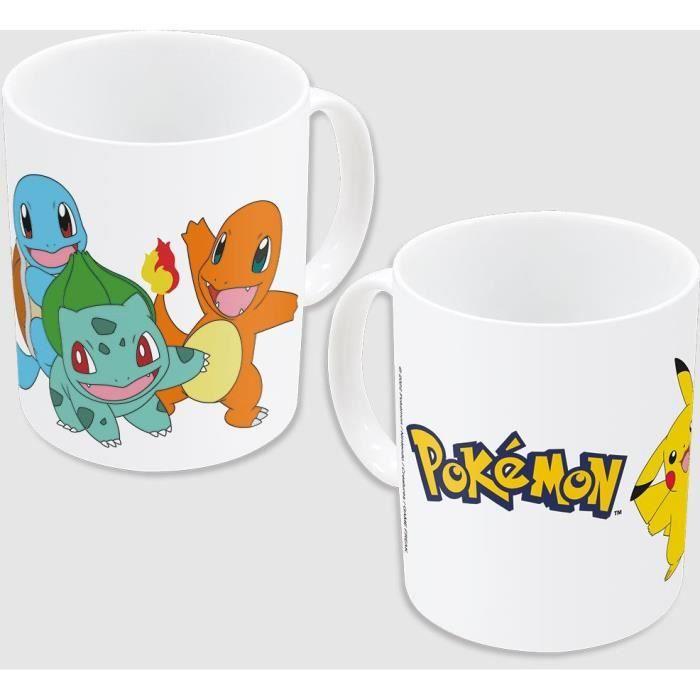 Mug - Pokémon - Friends - 325ML - Porcelaine - Compatible Lave-vaisselle