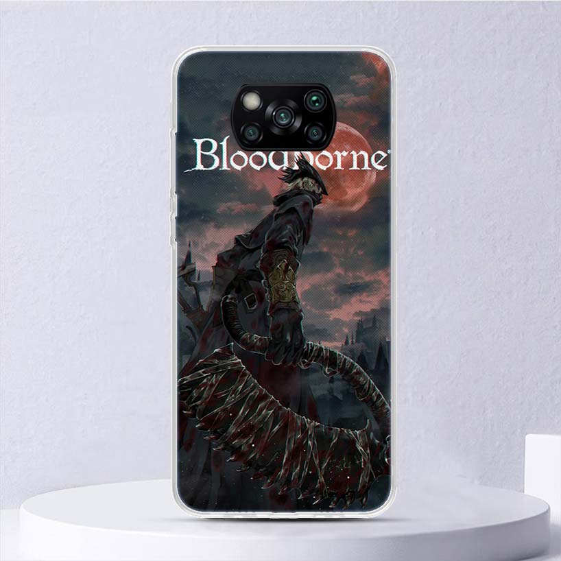 Bloodborne Game Soft Case For Xiaomi Poco X7 X6 X5 X4 X3 Nfc F7 Ultra F6 F5 Pro Phone Cover F4 Gt F3 M5S M4 M3 M5 M6 Coque