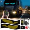 Devil Eyes Bluetooth App Control LED Car Sign Animation LED Matrix Pixel Panel DIY Programmable LED Panel Flexible Display Light