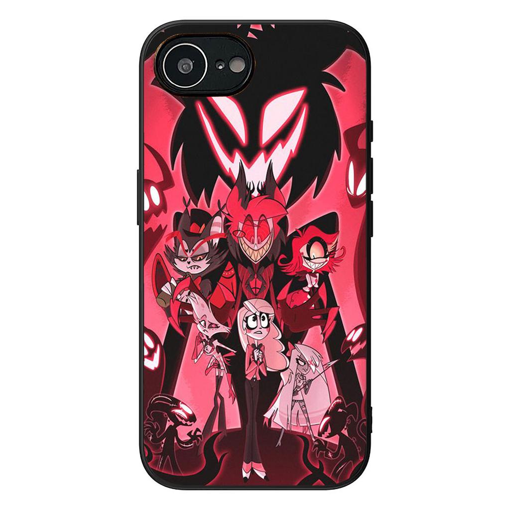 H-Hazbins Angel Hotels Charile Dust Alastor Phone Case for Apple iPhone 12 13 Mini XS 11 Pro Max 7 8 Plus + XR 8+ X SE 2020 SE3