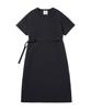 Snow Peak Easy Cloth Dress Tops Dress Dark Navy SH-25AW005 Women's