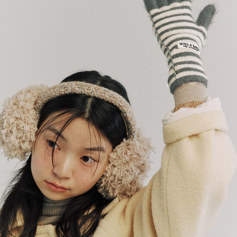 МИСУ А БАРБЕ ПОЛОСАТЫЕ ПОЛОСАТЫЕ ПЕРЧАТКИ РАССВЕТ