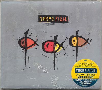 CD THREE FISH - Three Fish ESCA6496 Epic 1996 Япония Рок Б/У