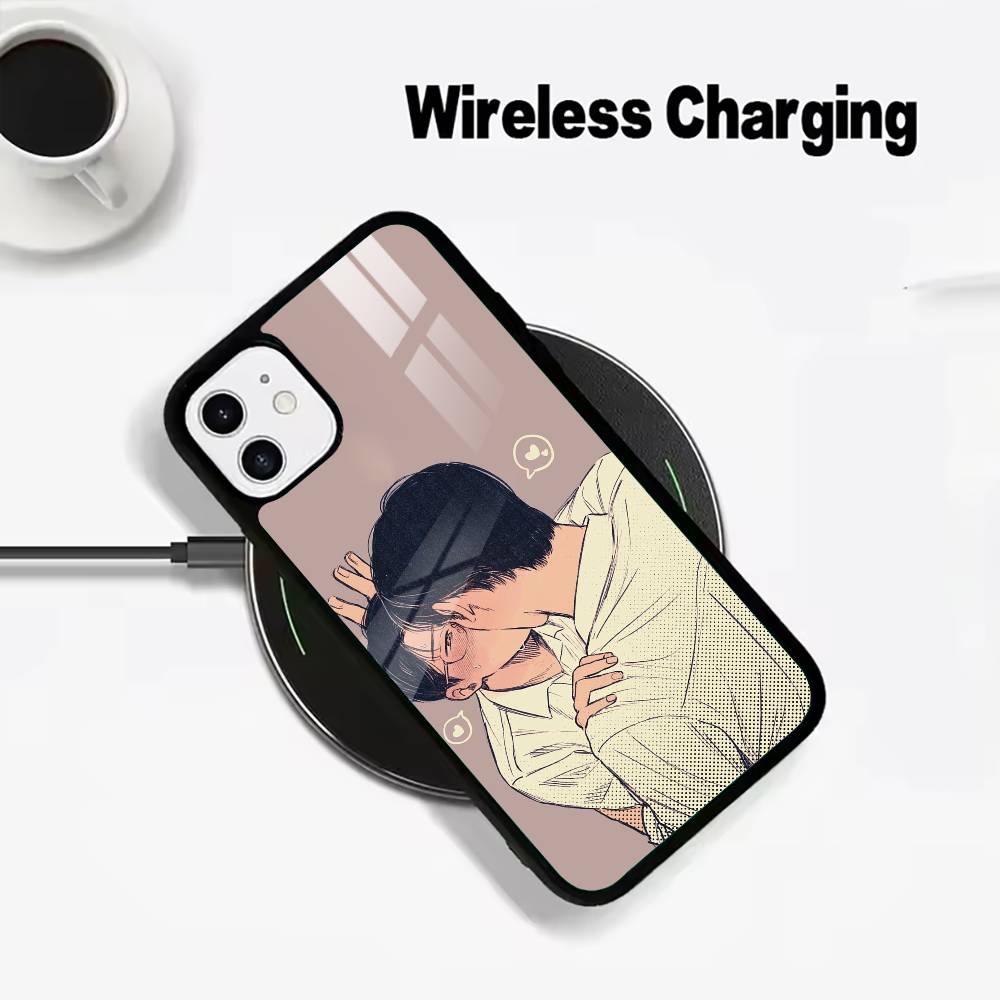 C-Заворожен-Тобой Чехол Для Телефона BL Для IPhone17 16 15 14 13 12 11 Pro Max 16/15/14Plus Чехол Для Беспроводной Зарядки Funda