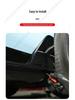 Tesla Model 3 V Style Carbon Fiber Front Lip & Side Skirts Kit