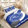 Custom Name Bedding Set 3 PiecesSheffield Wednesday FC Print Duvet Cover + 2 Pillowcases Soft Bed Decor