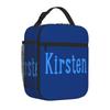 Bestselling KIRSTEN (blue Ii) Luxury Snack Bag Daycare Meal School Lunch Bag