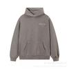 Men Women Cotton Hooded Sweatshirt Straight Leg Jogger Pants Set Winter Warm Fleece Lined Casual Streetwear