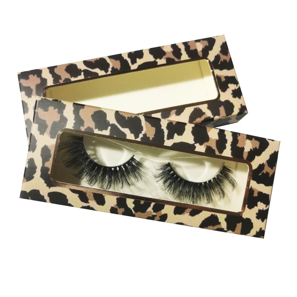 Richsky 3D Mink Lashes With Eye Lash Packaging Box Bulk Fluffy Handmade Mink Eyelash