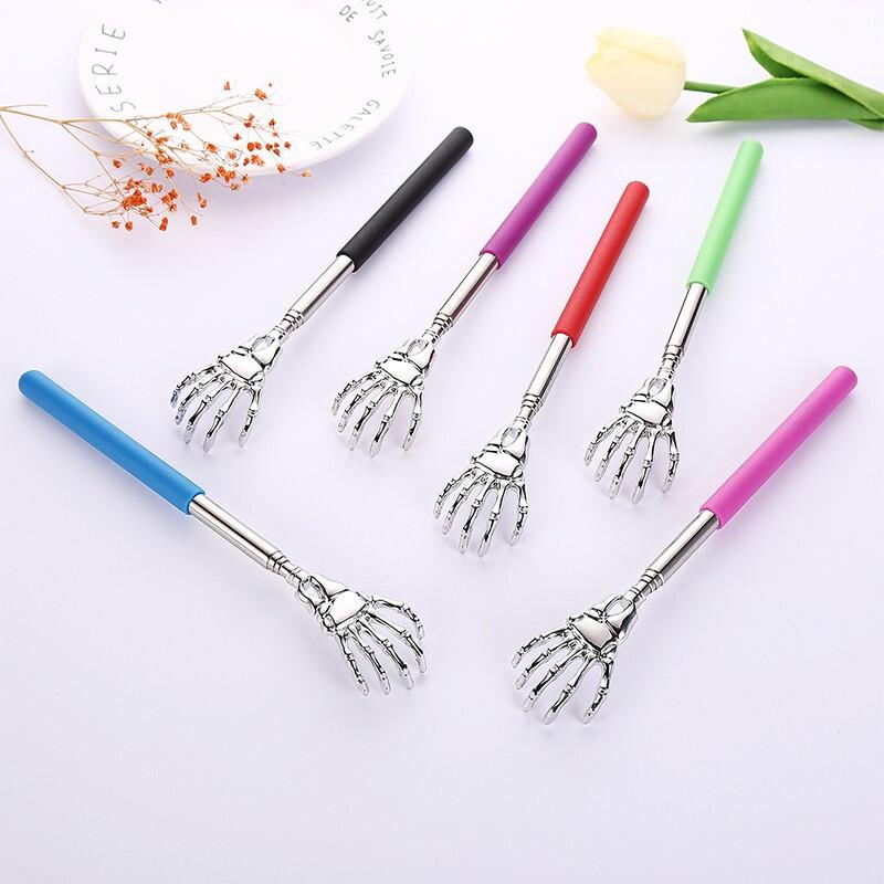 Stainless Steel Back Scratcher Telescopic Claw For Back Scraper Massage Relax Old Man Happy Health Products Massage Tools