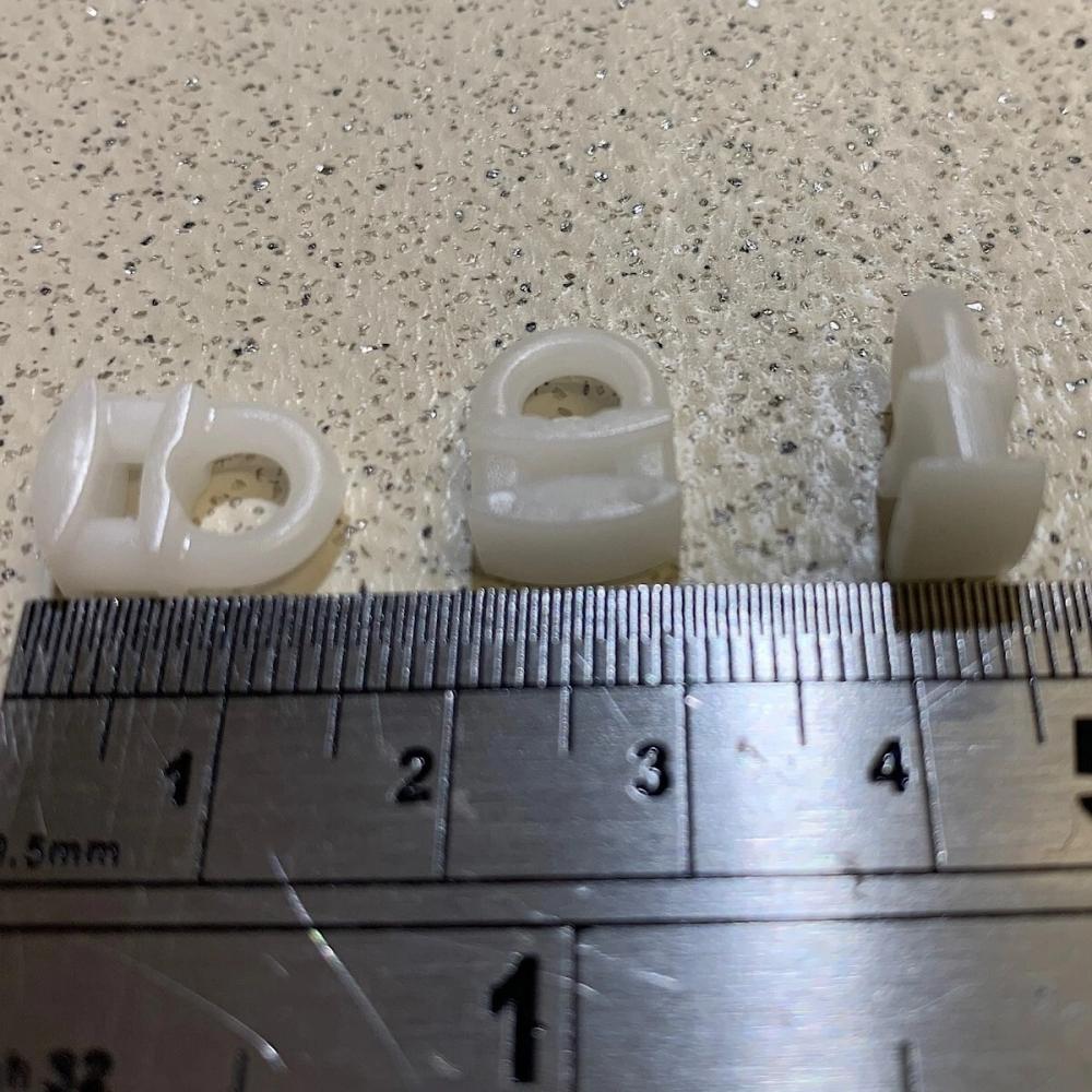 50PCS Curtain Track Gliders Runners Eyes Hooks for Micro Gliss Campervan/Caravan Track 10X6mm Slim Camper Accessories