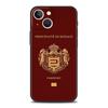 Чехол для телефона Morocco Ukraine Passport для iPhone 11 12 13 15 14 Pro Max X XR XS 7 8 Plus SE 2020, роскошный черный мягкий чехол Funda