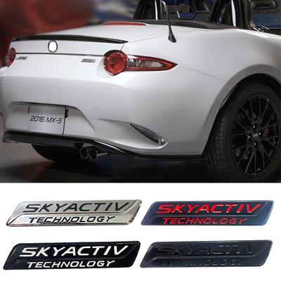 Значок автомобиля Skyactiv Technology Эмблема автомобиля Для M3 M5 Atenza Axela Значок на багажник Наклейка с логотипом