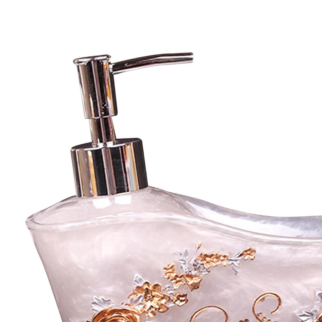 Дозатор для жидкого мыла, контейнер для мытья рук, смола, 1 шт., лосьон с помпой, шампунь