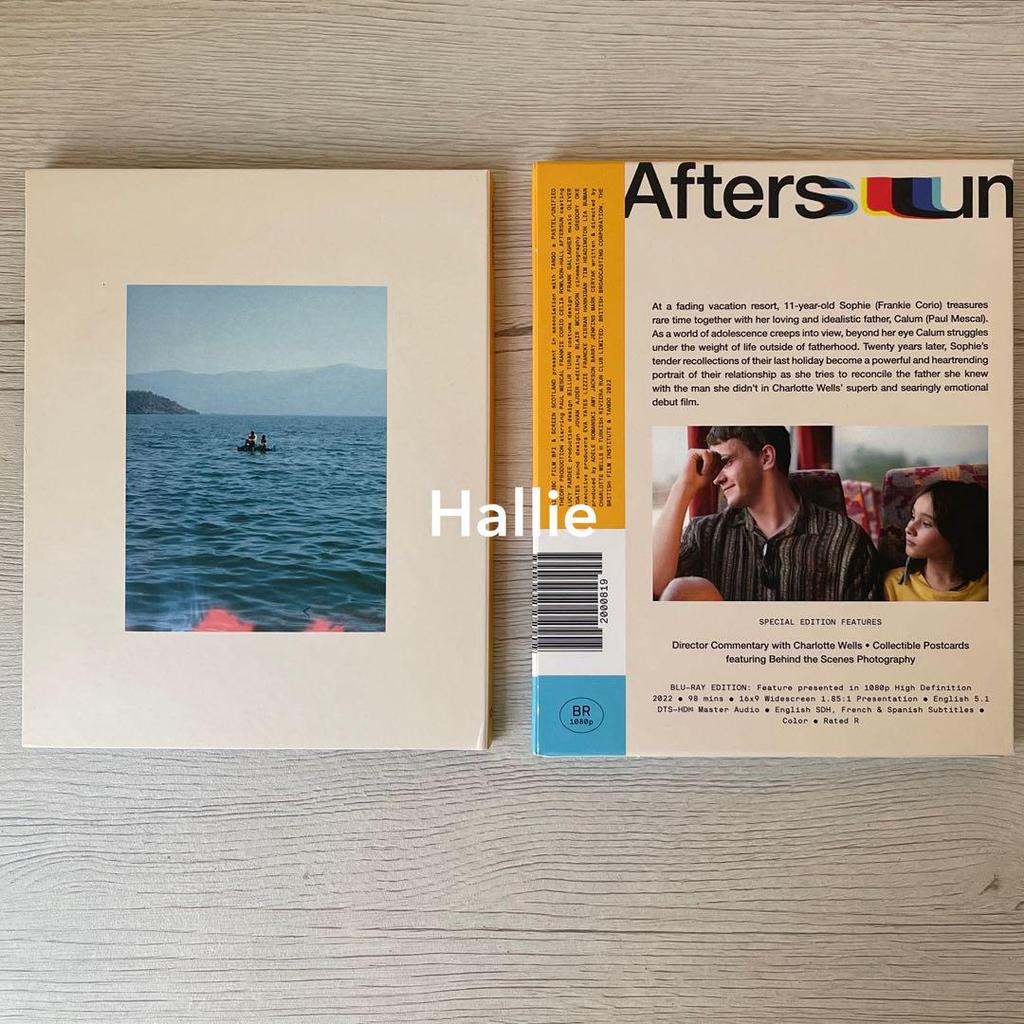 [Б/У] A24 AFTERSUN После солнца Blu-Ray с артбуком