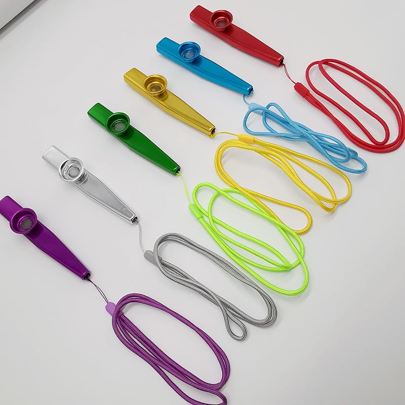 Lightweight Submarine Metal for and Performance Classes Kazoo, Kazoo, Practice, Beginners, (Red)