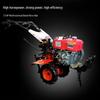 Junlun Air-Cooled Diesel Micro Tiller CN plug (adapter included)