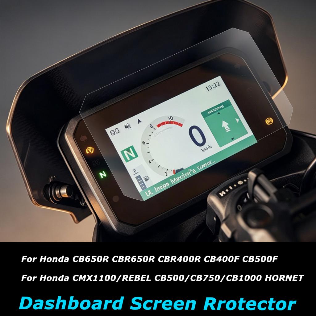CB500 CB750 CB1000 HORNET Motorcycle TFT Display Protection Film For Honda CMX1100REBEL CBR400R CB400F CB500F Screen Protector